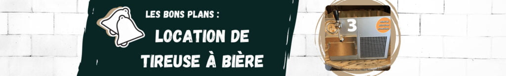 Location de tireuse à bière